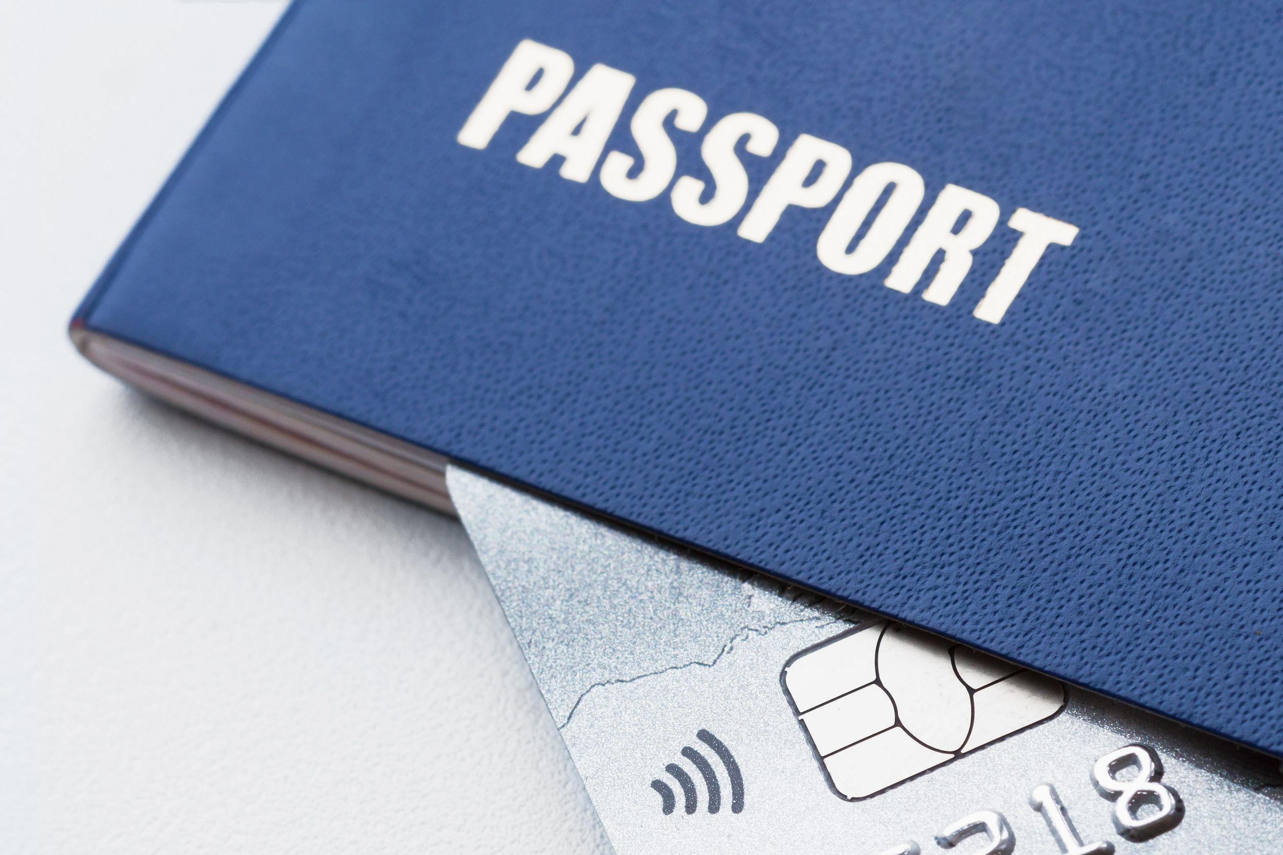Passport With A Credit Card